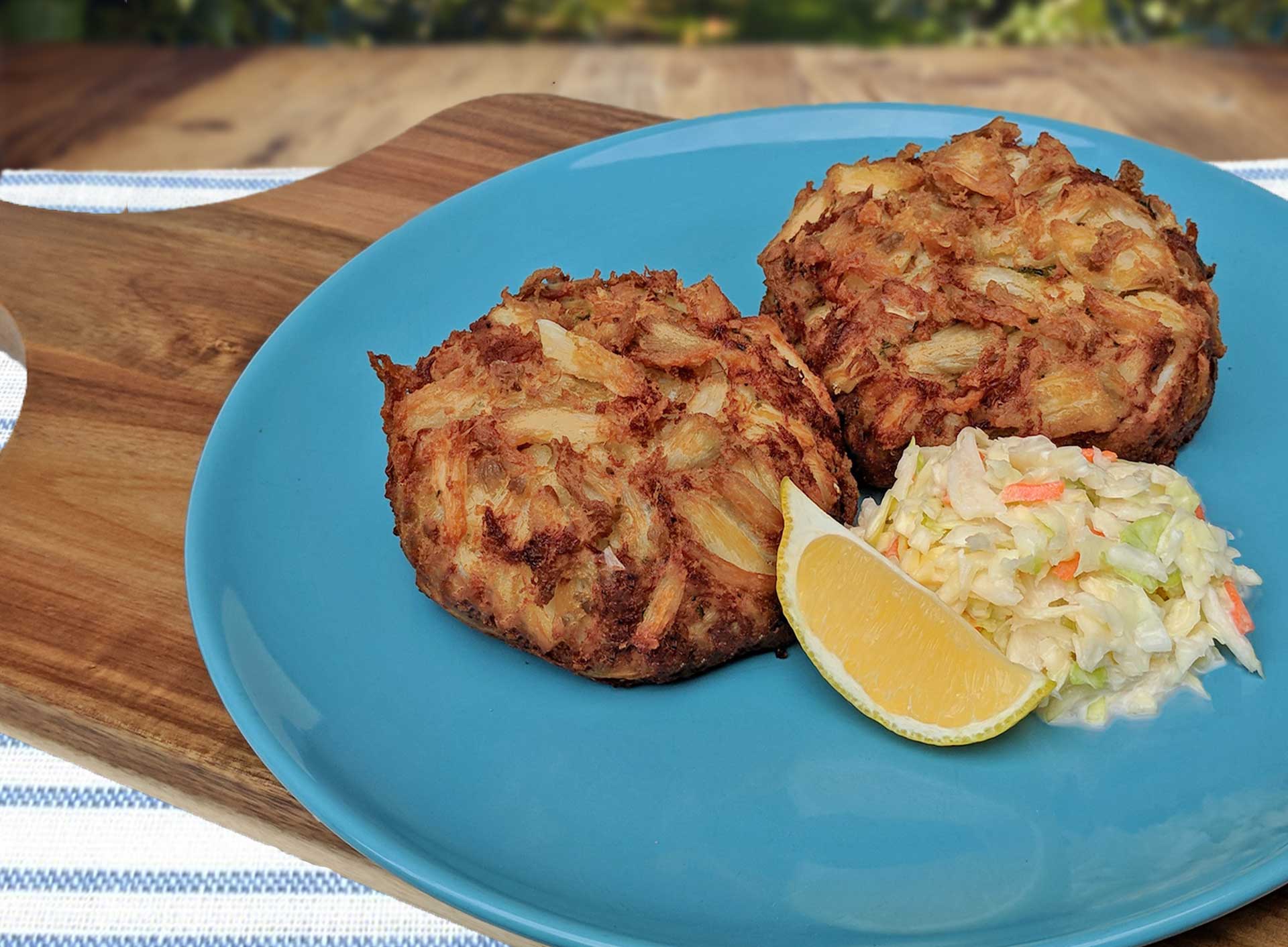 Healthier Broiled Crab Cakes without Filler IngRecipe