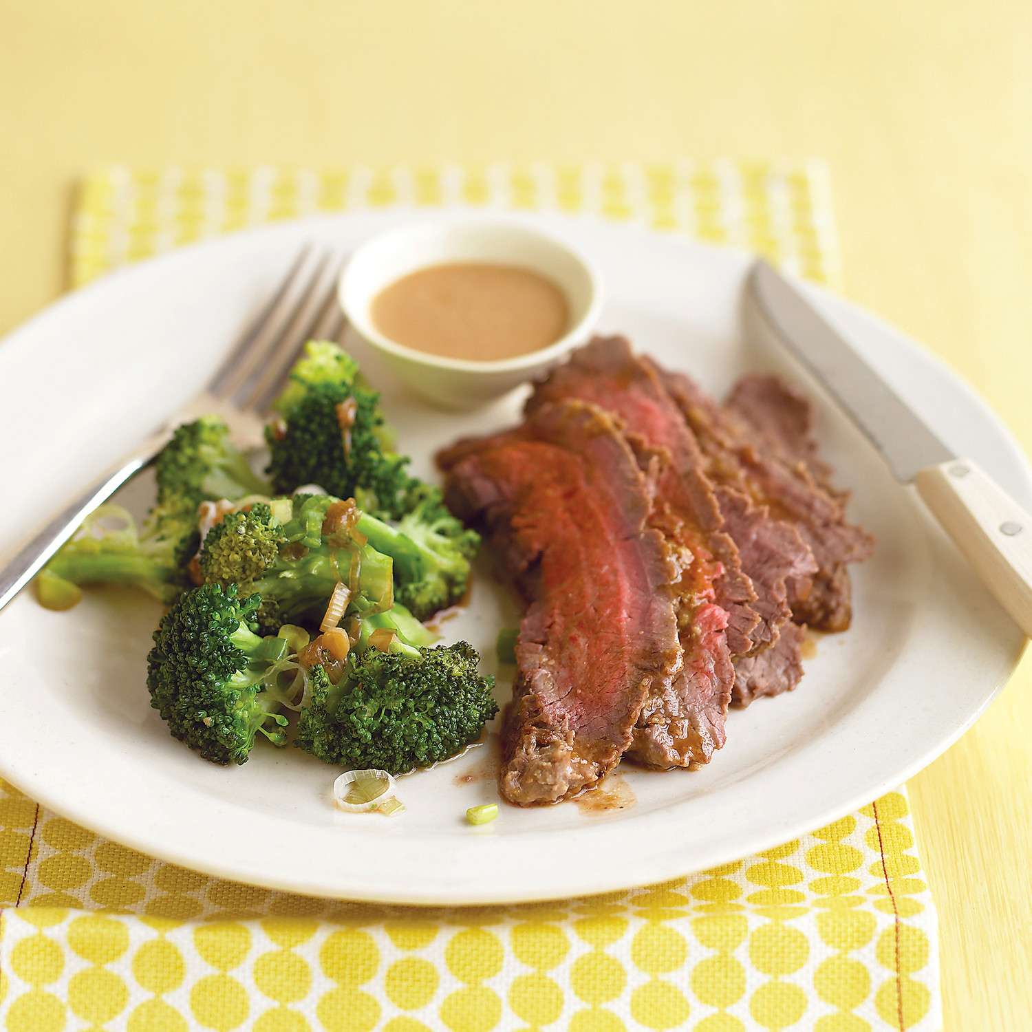 Flank Steak with Peanut Sauce IngRecipe